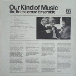 The B.Lemon Ensemble-Our Kind Of Music