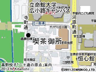 喫茶・御所地図