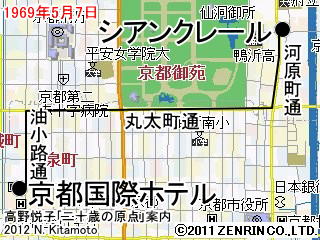 シアンクレールから京都国際ホテル