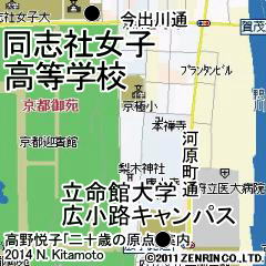 今出川通付近地図