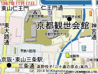 東山仁王門周辺図