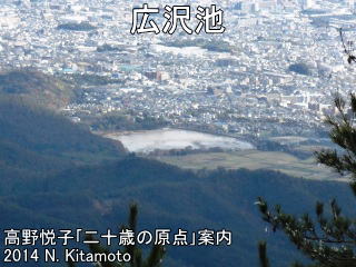 広沢池の眺め