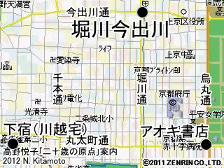 堀川今出川の交差点