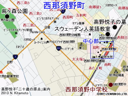 中学校講堂広域図