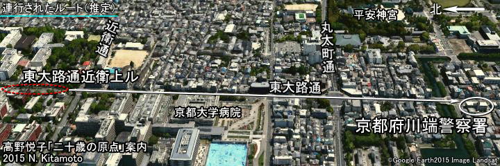 川端署地図