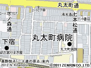 丸太町病院地図