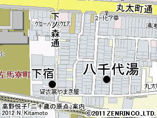八千代湯地図