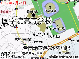 国学院高校地図