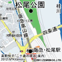 松尾駅周辺図