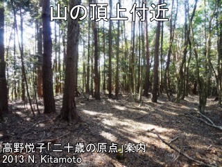 山の頂上