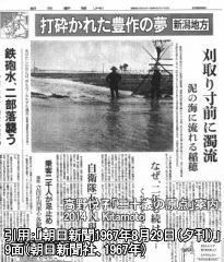 新潟に豪雨被害
