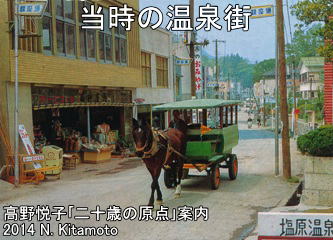 当時の温泉街