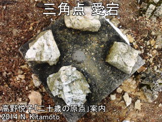 三角点クローズアップ
