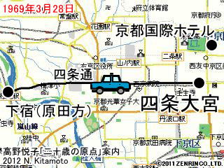 四条大宮地図