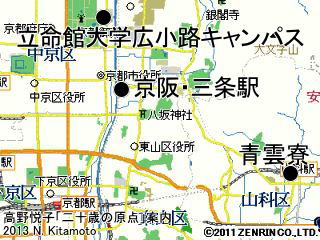 山科広域地図
