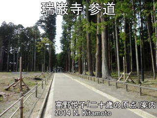 瑞巌寺参道