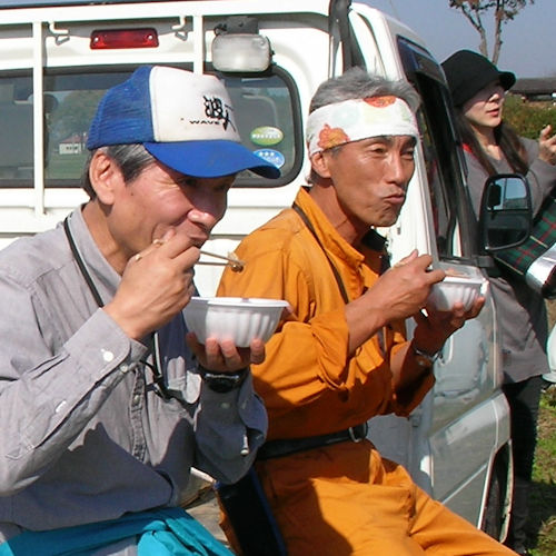2014年/収穫･会食