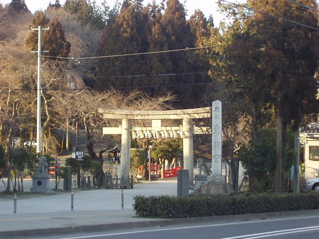 仙台東照宮参道入口