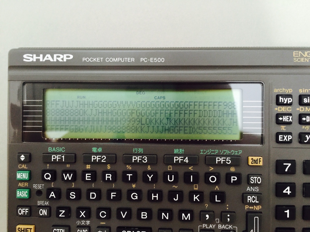 SHARP PCE500 POCKET COMPUTER eBay