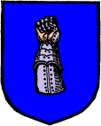 FIG. 270.--A cubit arm in armour, the hand in a gauntlet.