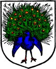 FIG. 469.--Peacock in his pride.