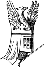 FIG. 617.--Crest of William de Montagu, Earl of Salisbury (d. 1344). (From his seal.)