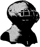 FIG. 607.--Helmet, with Latticed Visor (end of fifteenth century).