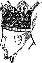 FIG. 645.--Crown of King Henry IV. (1399-1413). (From his monument in Trinity Chapel, Canterbury Cathedral.)