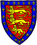 FIG. 706.--John of Eltham (second son of Edward II.): England with a bordure of the arms of France. (From his tomb. )