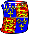 FIG. 718.--Richard, Duke of York (son of Edward, Earl of Cambridge and Duke of York): Arms as preceding. (From his seal, 1436.)