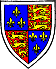 FIG. 723.--Humphrey of Lancaster, Duke of Gloucester, fourth son of Henry IV.: France (modern) and England quarterly, a bordure argent. (From his seal.)