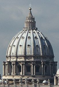サン・ピエトロ大聖堂のドーム（バチカン）