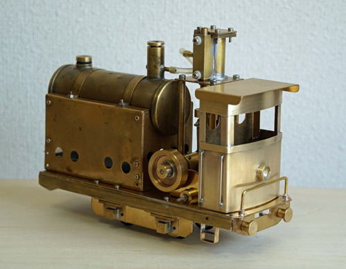 単気筒蒸気エンジンの工作