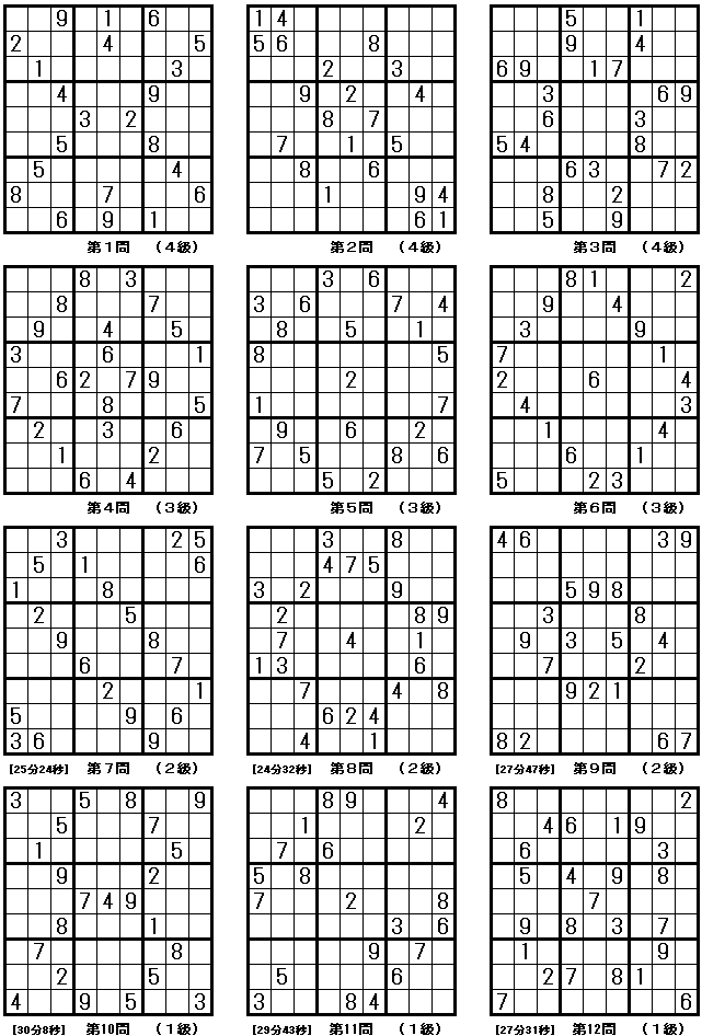 問題図をクリックすると 正解 を表示します Weekly12@