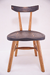 Chair No.10　￥38,000（税込）　座面：杉　脚部：けやき　サイズ：幅440×奥510×高800