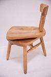 Chair No.7　￥40,000（税込）　座面：けやき　サイズ：幅370×奥450×高700