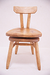 Chair No.7　￥40,000（税込）　座面：けやき　サイズ：幅370×奥450×高700