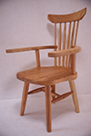 Chair No.4　￥55,000（税込）　座面：杉・けやき　サイズ：幅620×奥510×高840