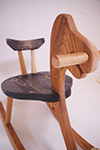 Chair No.2 ￥67,000（税込） 材質：杉・けやき サイズ：幅510×奥1,000×高860