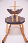 Chair No.2 ￥67,000（税込） 材質：杉・けやき サイズ：幅510×奥1,000×高860