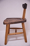 Chair No.9　￥33,000（税込）　座面：杉　サイズ：幅390×奥460×高720