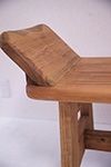 Chair No.3　￥70,000（税込）　材質：杉　サイズ：幅1,550×奥450×高610