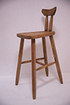 Chair No.1 ￥35,000（税込） 材質：杉 サイズ：幅410×奥450×高990