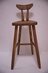 Chair No.1 ￥35,000（税込） 材質：杉 サイズ：幅410×奥450×高990