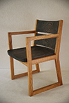 Chair No.13　￥60,000（税込）　材　質：杉・けやき　サイズ：幅530×奥600×高790