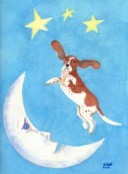 "And the Basset jumped over the moon"