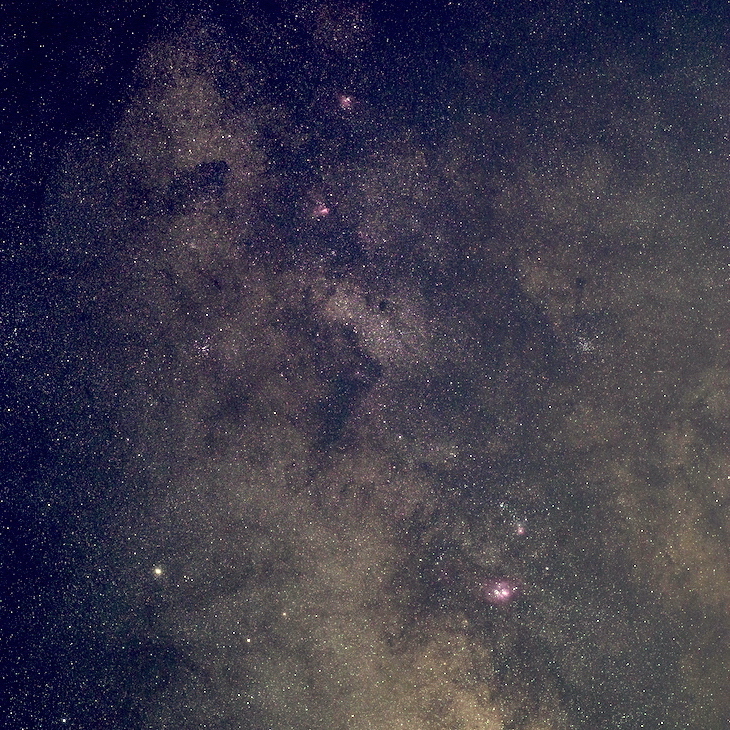 天の川の星雲星団