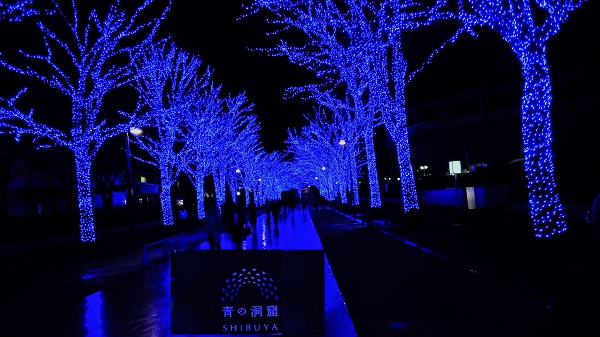「渋谷青の洞窟」