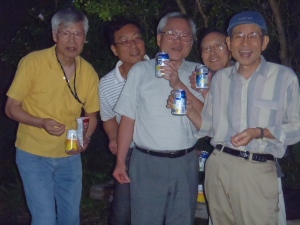 「夏祭りの続きは当然と云い張るお仲間」