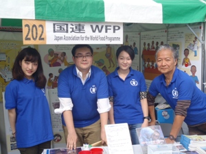 「当日は若い人もボランティアに参加して盛り上げた」